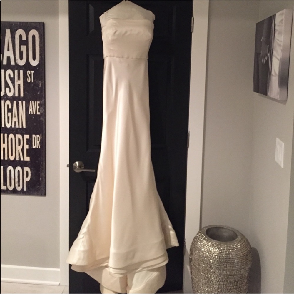 Vera Wang Elegant Cream Gown